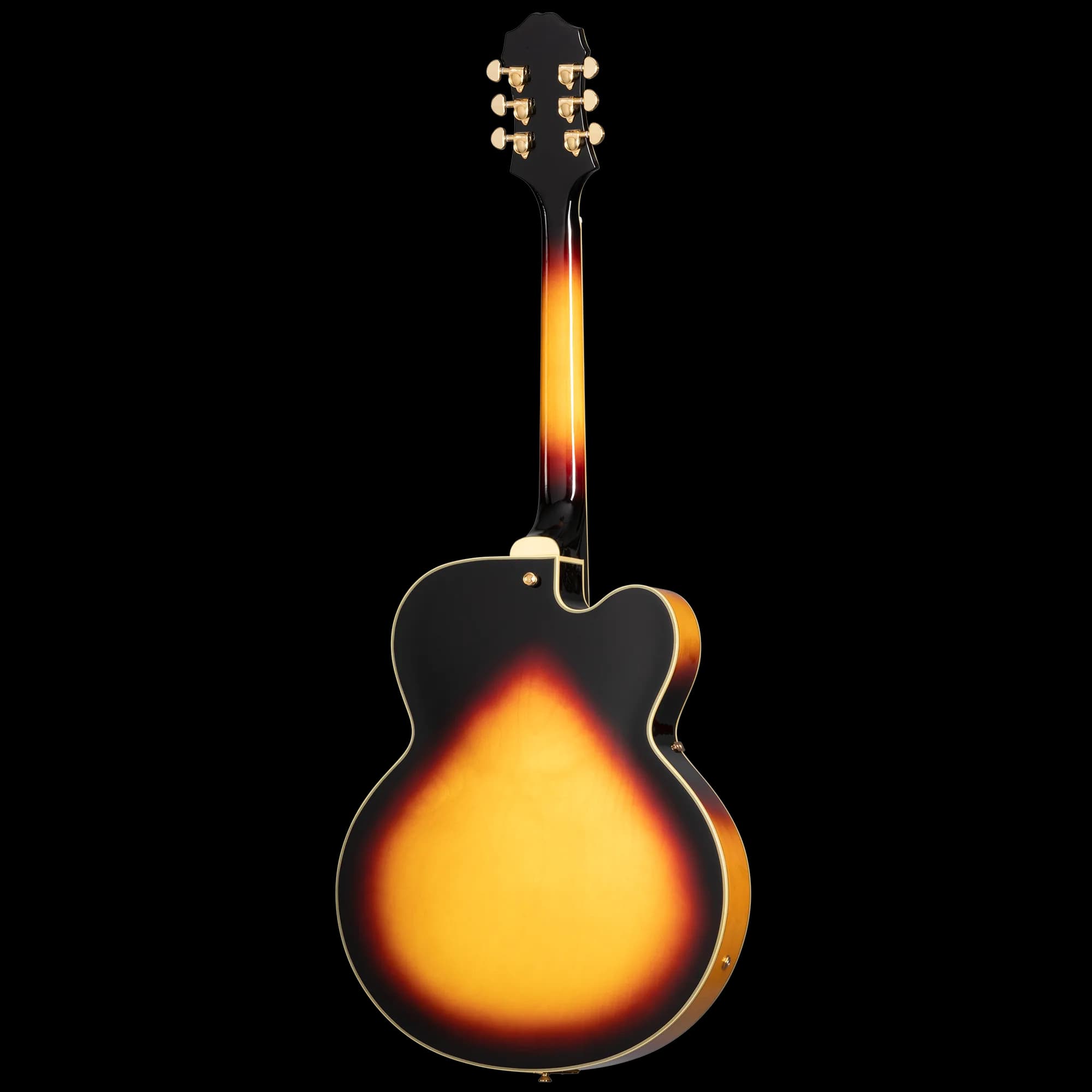 Epiphone Broadway, Left-Handed, Vintage Sunburst — photo 4