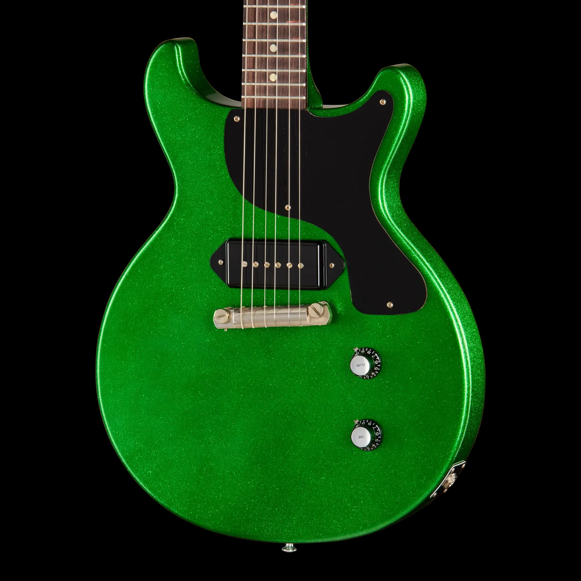Gibson 1960 Les Paul Junior Double Cut Reissue, VOS, Green Sparkle