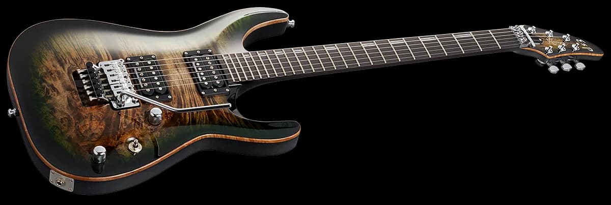 ESP Horizon Fr Ctm See Thru Black Burst — photo 3