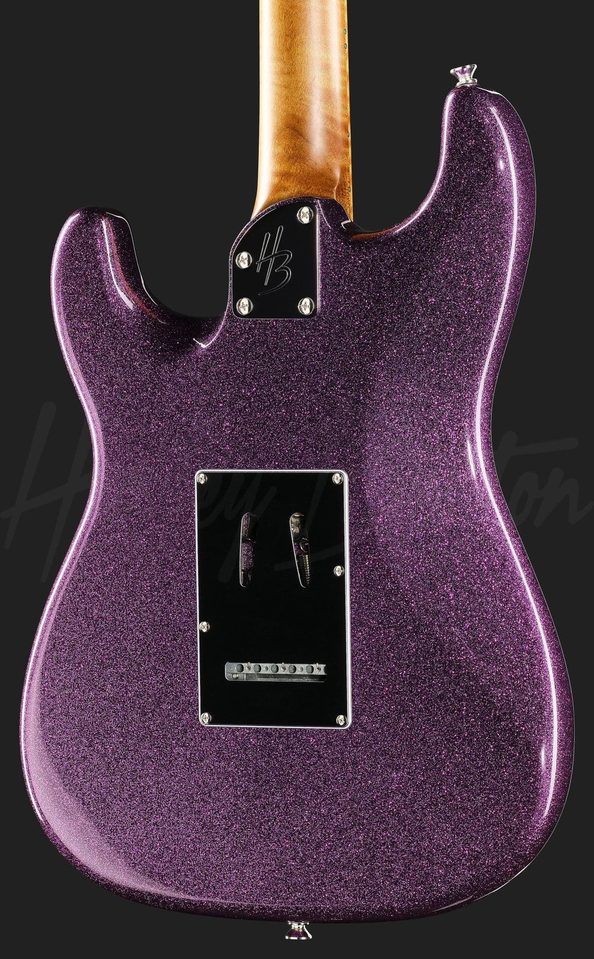 Harley Benton ST-Modern Plus MN HSS Dark Purple Sparkle — photo 5