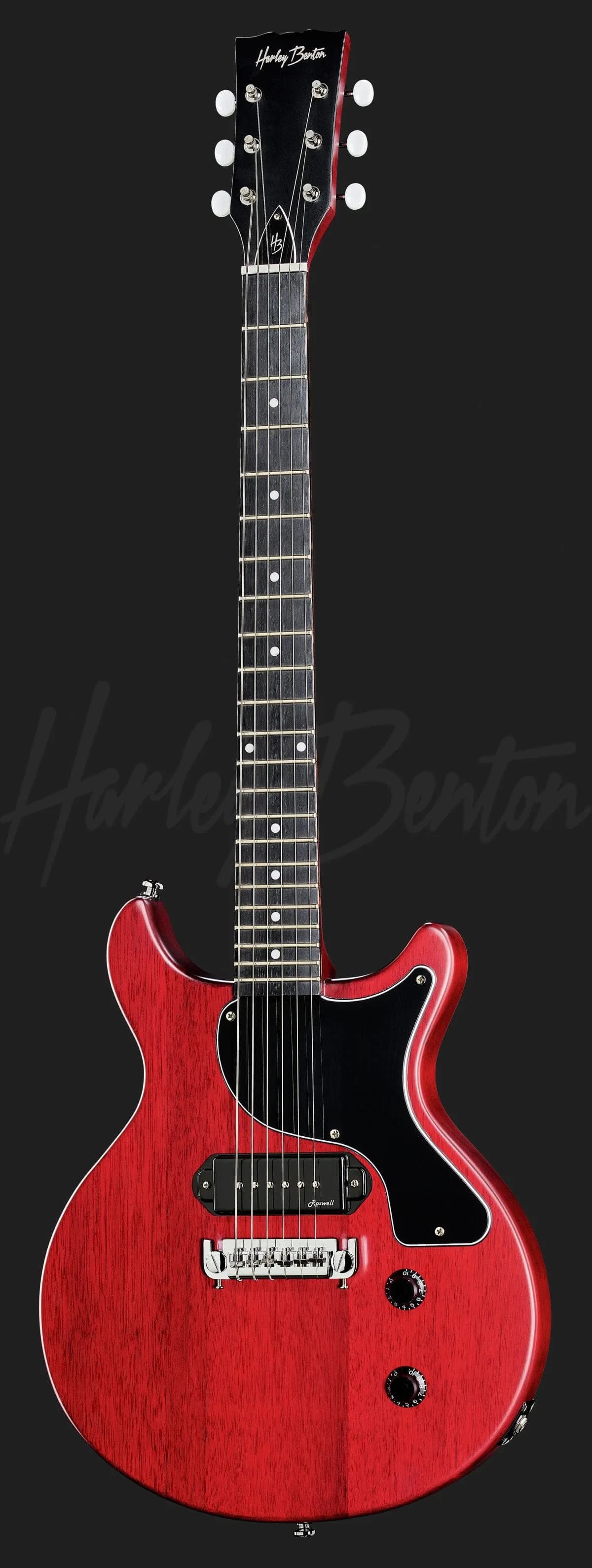 Harley Benton DC-Junior FAT Faded Cherry — photo 2