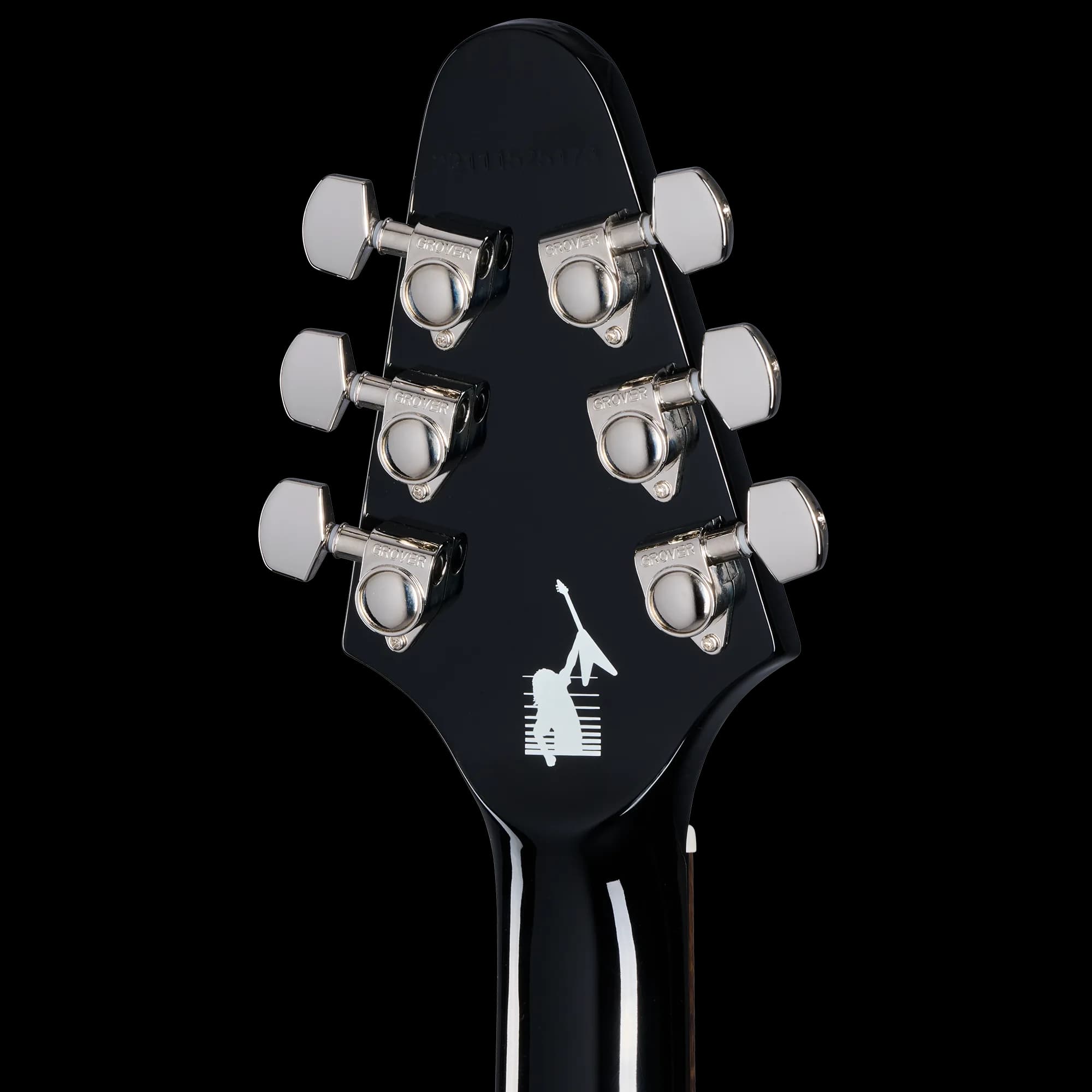 Epiphone Kirk Hammett 1979 Flying V, Ebony — photo 6