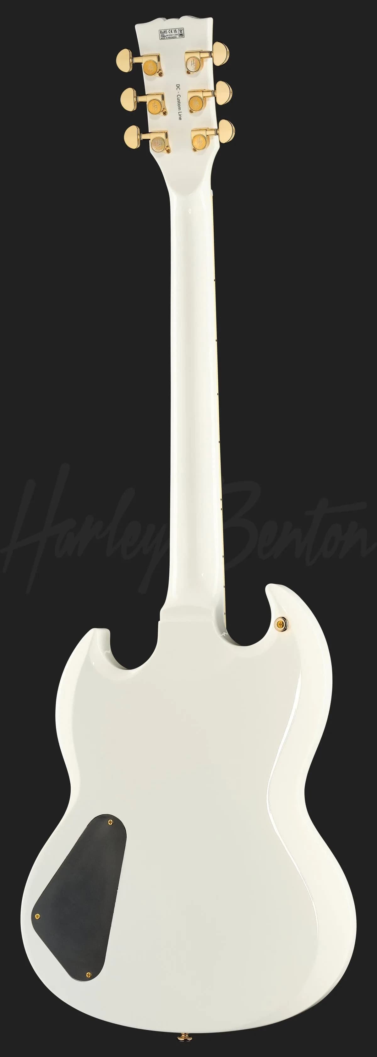 Harley Benton DC-Custom II White — photo 3