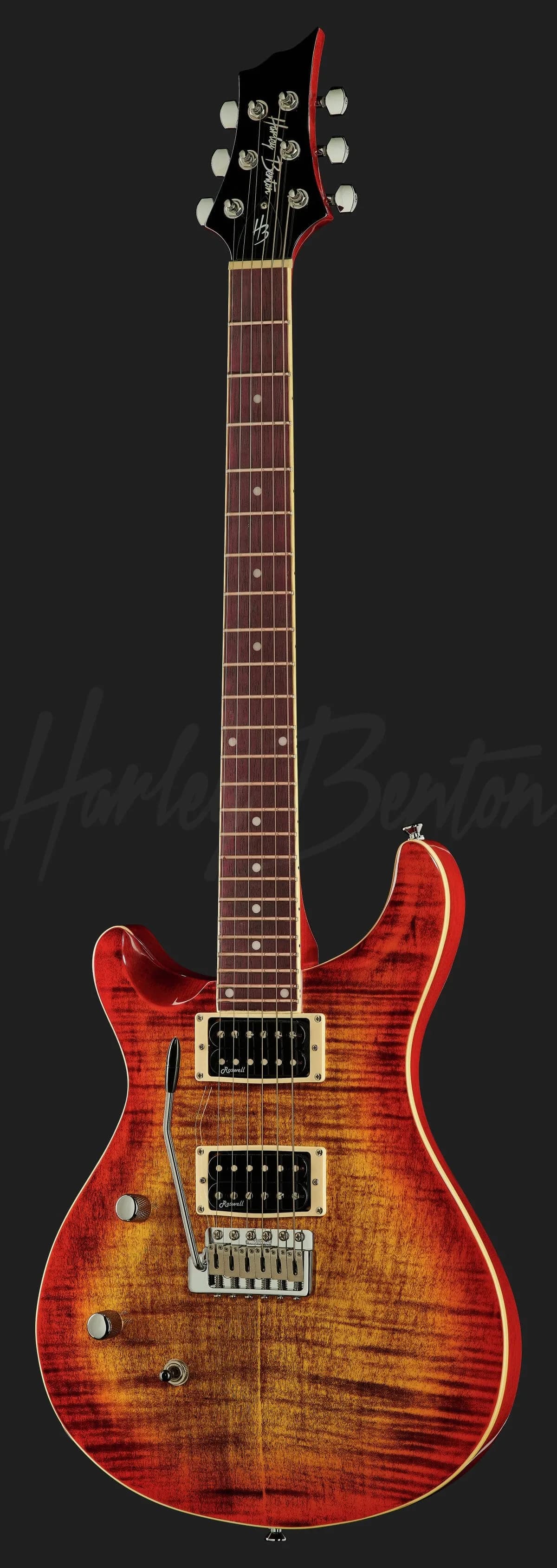 Harley Benton CST-24T LH Paradise Flame — photo 3