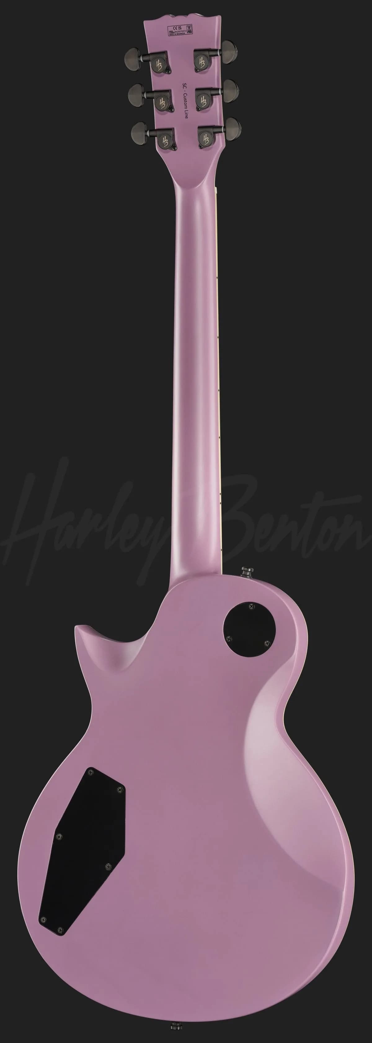 Harley Benton SC-Custom III Purple Satin — photo 3