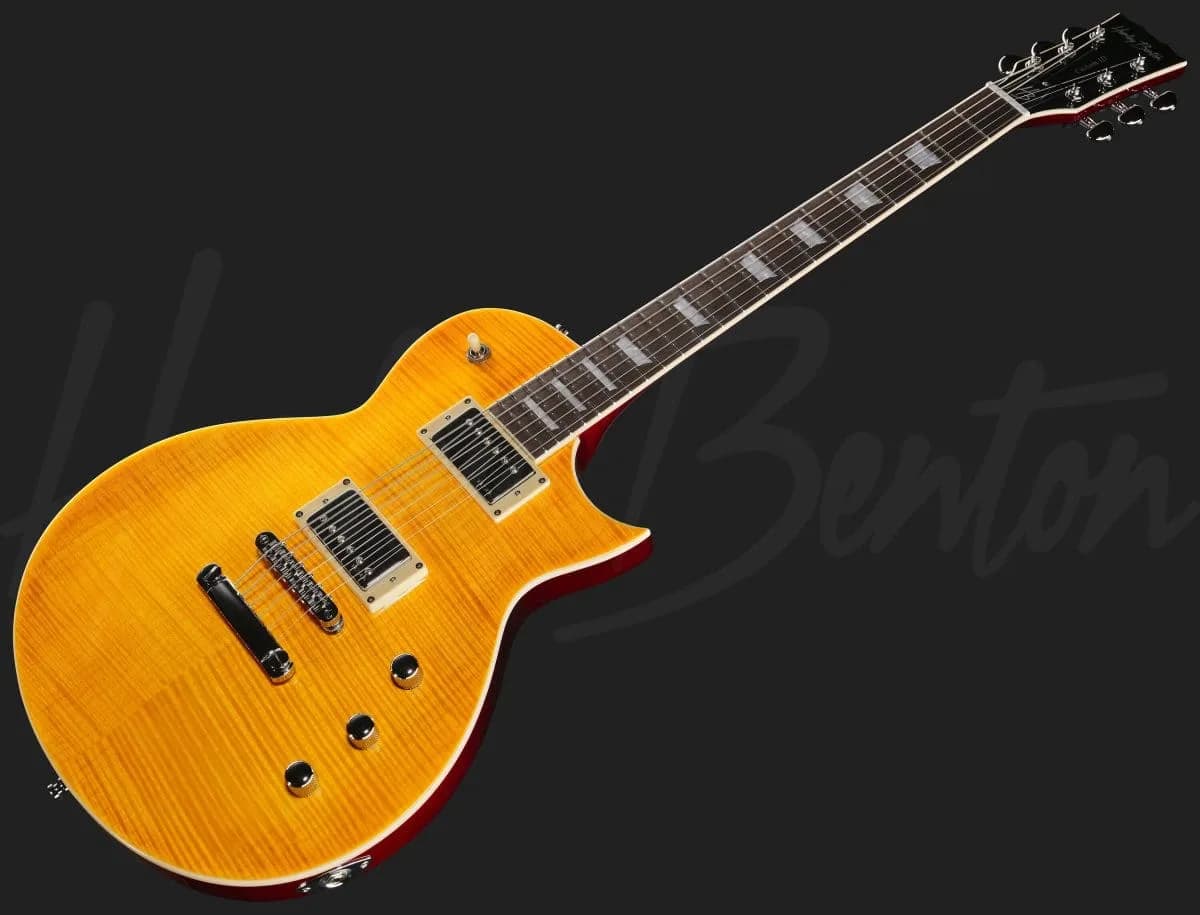 Harley Benton SC-Custom III Lemon Flame — photo 8