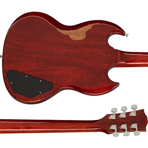 Gibson Tony Iommi "Monkey" 1964 SG Special Replica, Left-Handed Aged / Signed, Left-Handed Aged/Signed — photo 6
