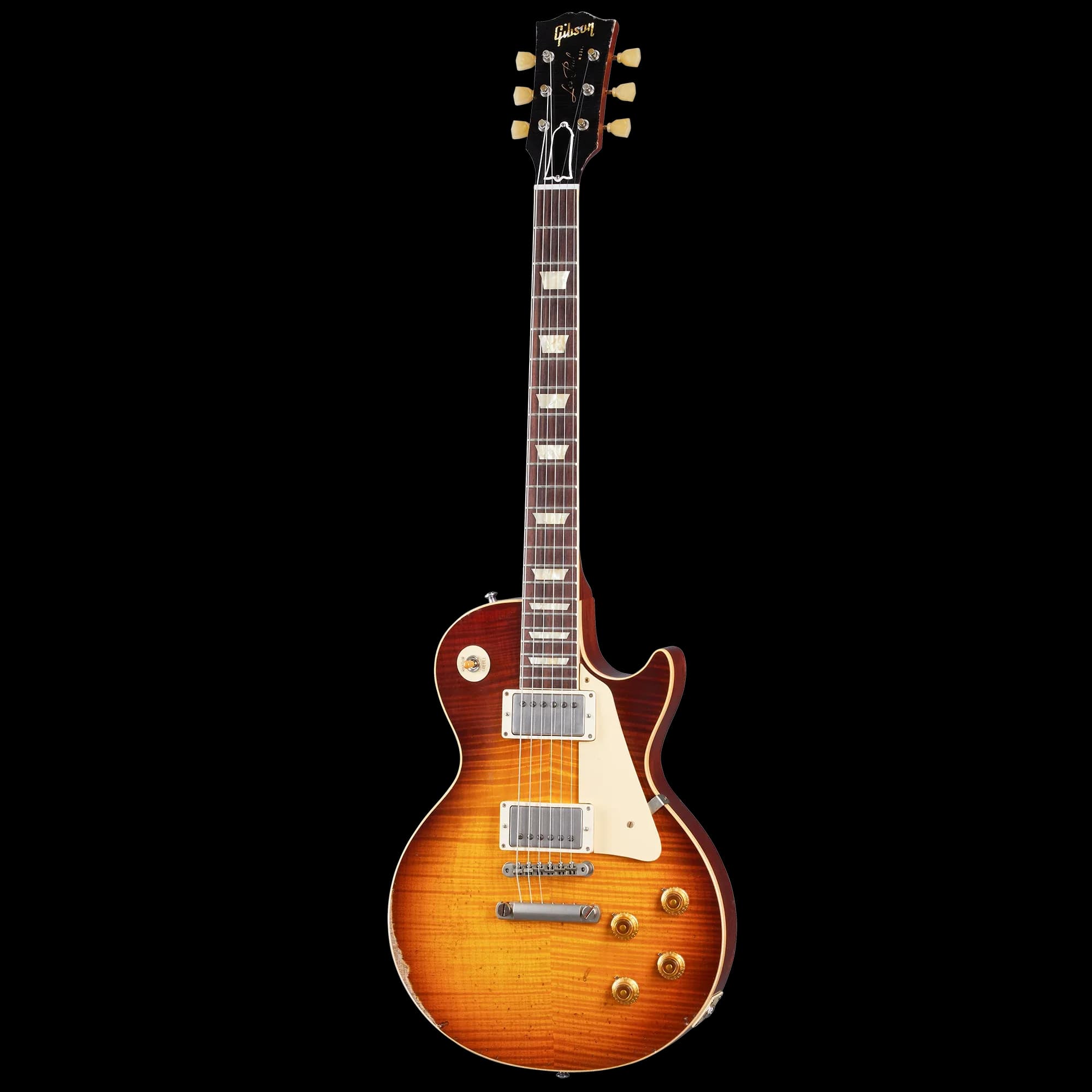Gibson 1959 Les Paul Standard Reissue, Heavy Aged, Slow Iced Tea Fade — photo 2