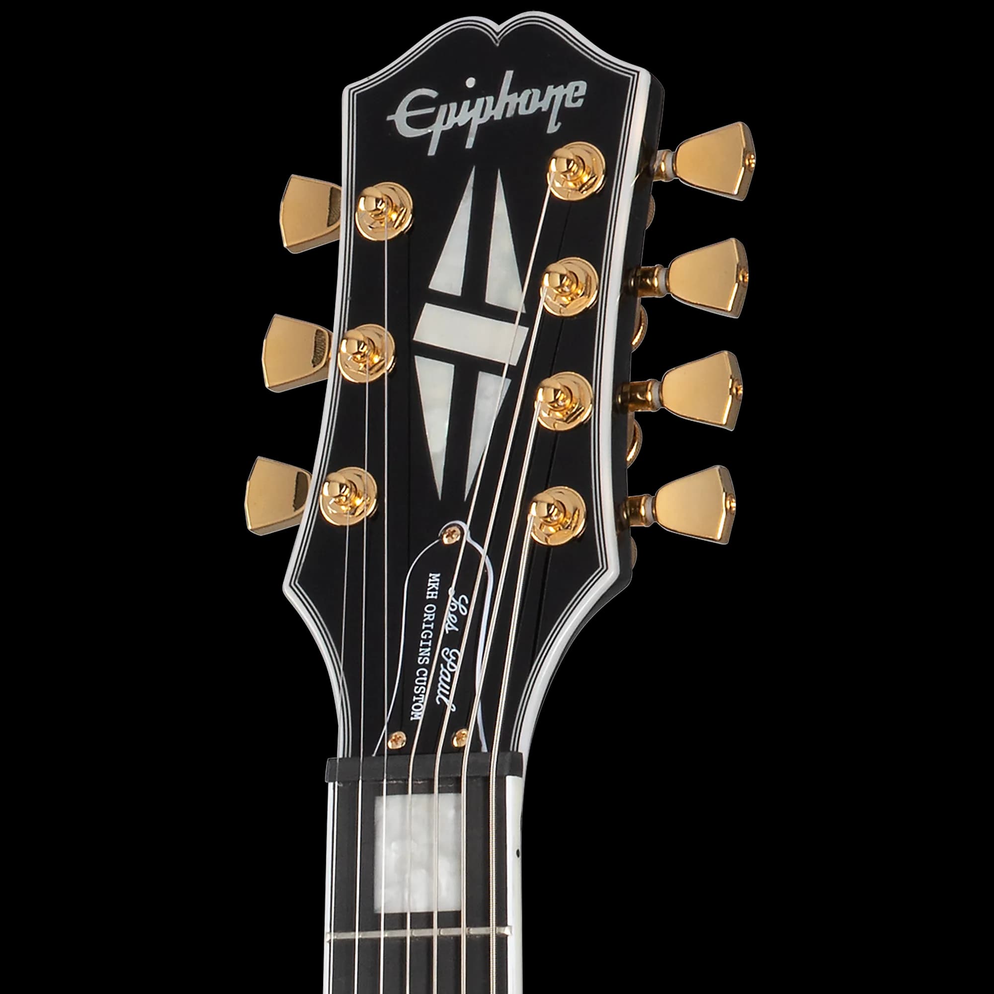 Epiphone Matt Heafy Les Paul Custom Origins 7-String, Left-Handed, Ebony — photo 5