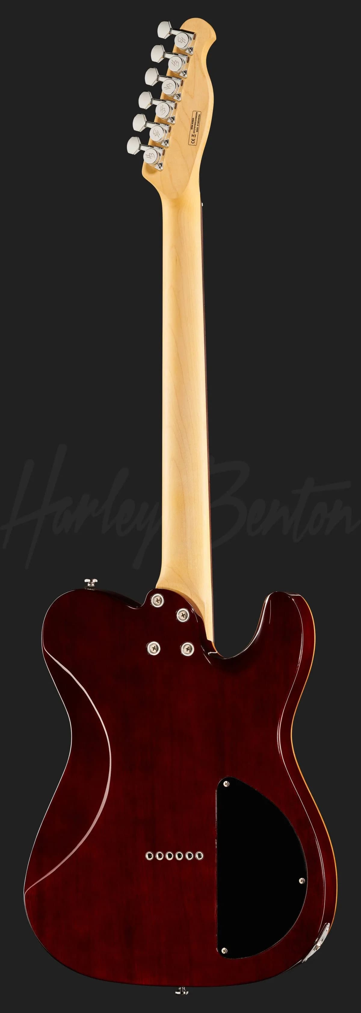 Harley Benton Fusion-T HH HT LH EB BK — photo 3