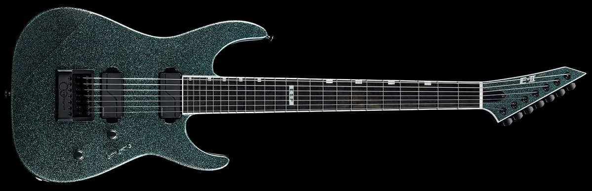 ESP E-II M-II 7 Baritone Evertune GRANITE SPARKLE