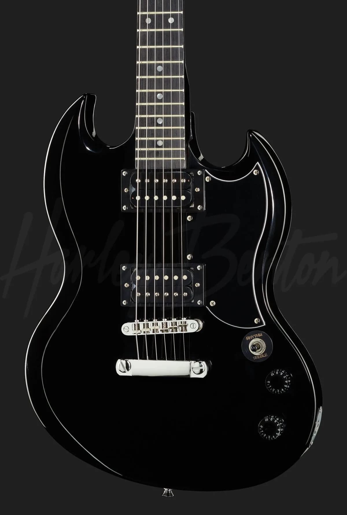 Harley Benton DC-200 BK — photo 4