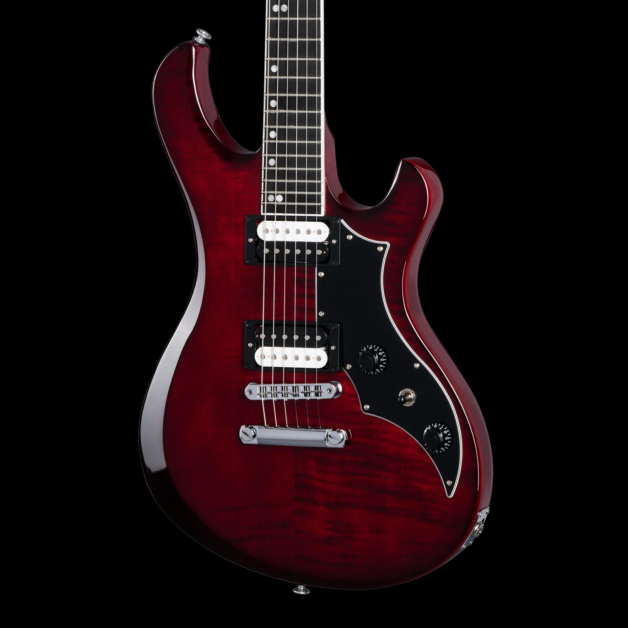 Gibson Victory Figured Top, Wine Red Burst