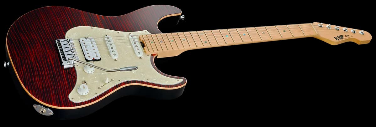 ESP Snapper Ctm See Thru Black Cherry — photo 3