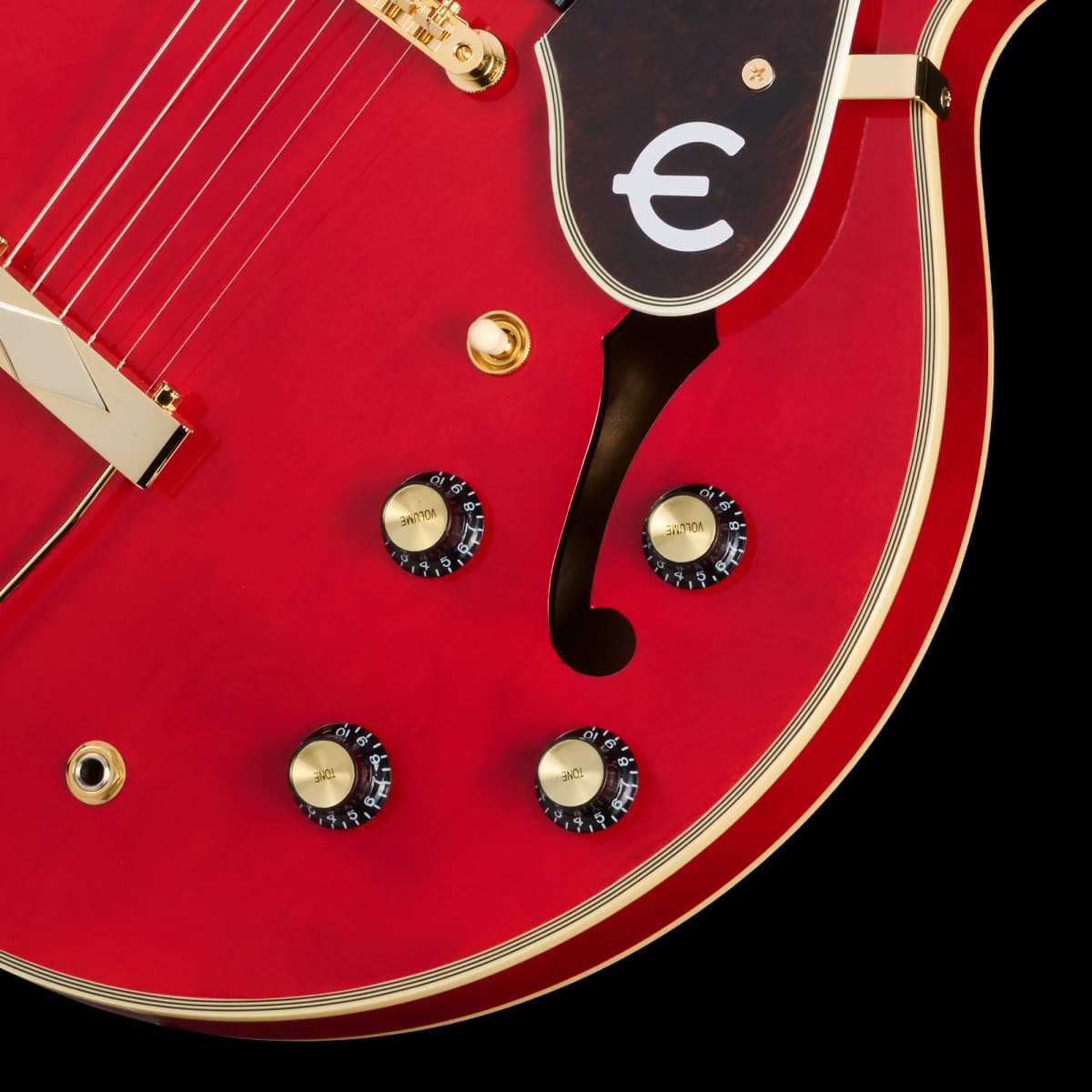 Epiphone Masterbilt Gem Archer Sheraton, Cherry Red — photo 6