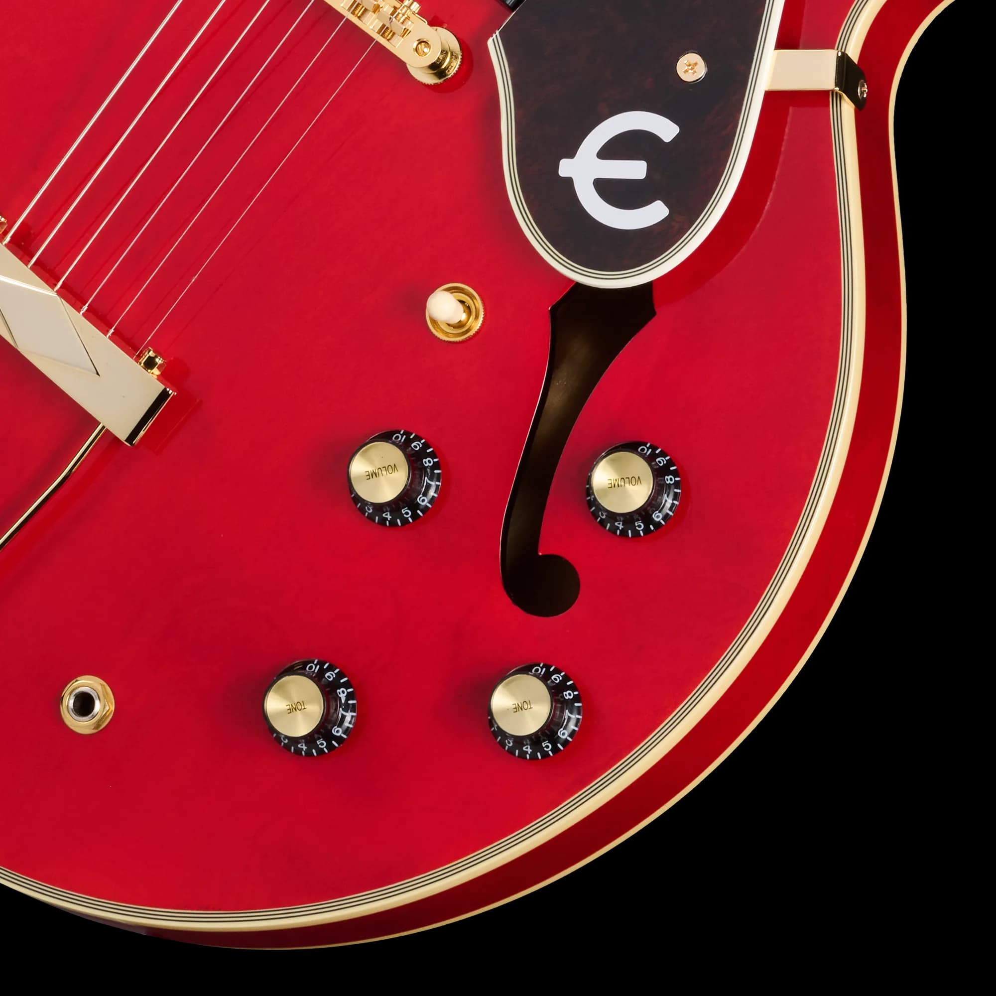 Epiphone Masterbilt Gem Archer Sheraton, Cherry Red — photo 6