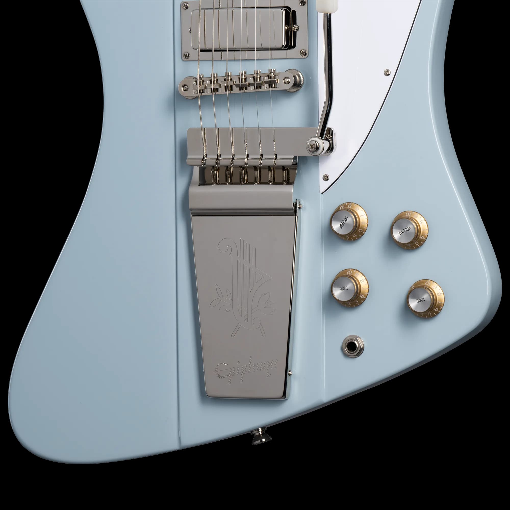 Epiphone IGC 1963 Firebird V, Frost Blue — photo 7