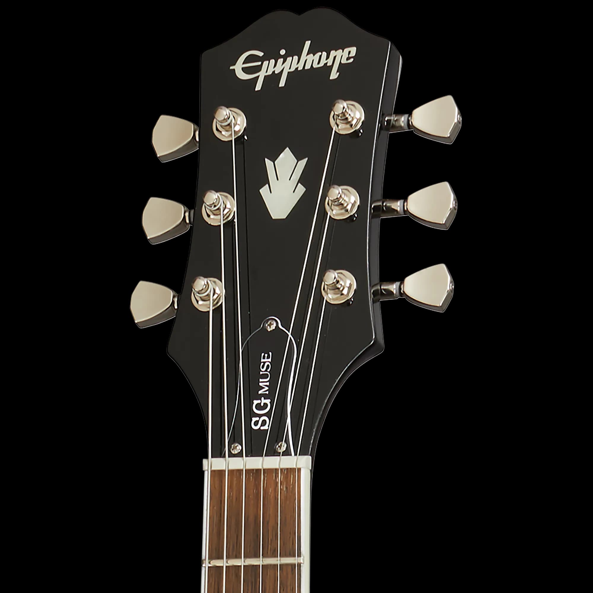 Epiphone SG Muse, Jet Black Metallic — photo 5