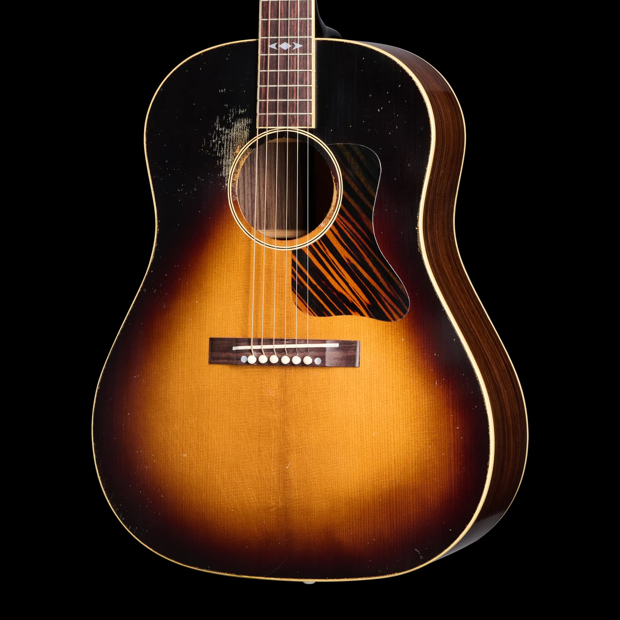 Gibson 1936 Advanced Jumbo Reissue, Heavy Aged, Vintage Sunburst