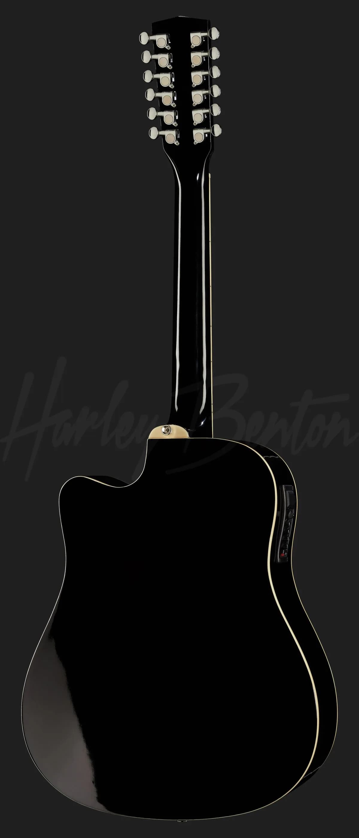 Harley Benton D-200CE-12 BK — photo 3