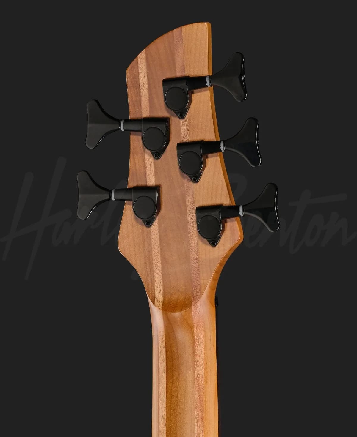 Harley Benton MSB-5 Black Flame Burl — photo 7