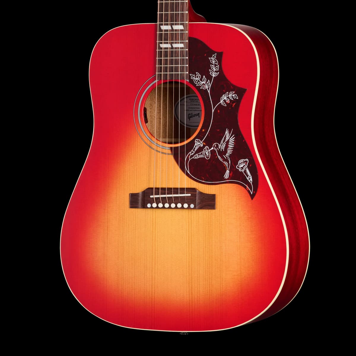 Gibson Hummingbird Special, Satin Vintage Cherry Sunburst