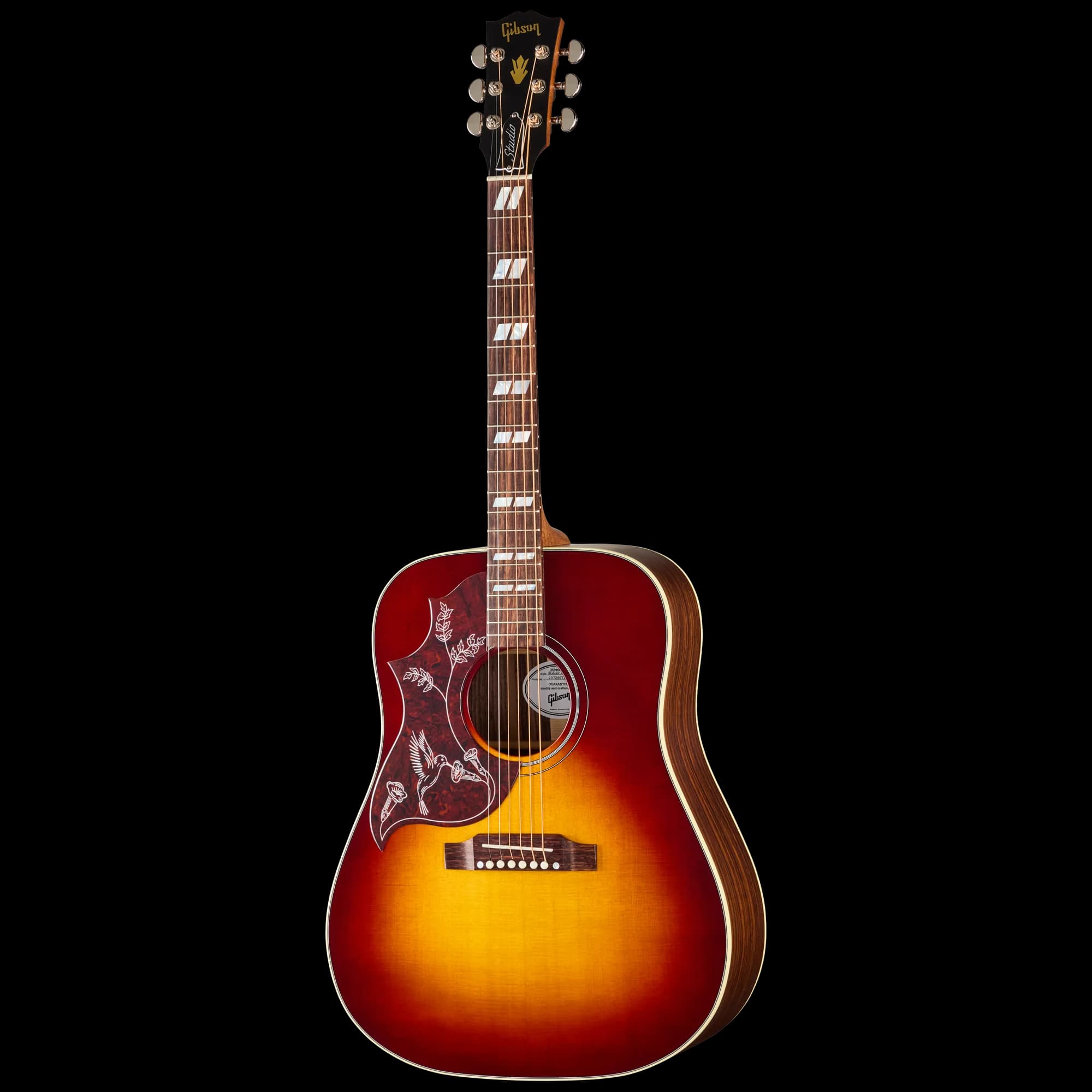 Gibson Hummingbird Studio Rosewood, Left-Handed, Rosewood Burst — photo 3