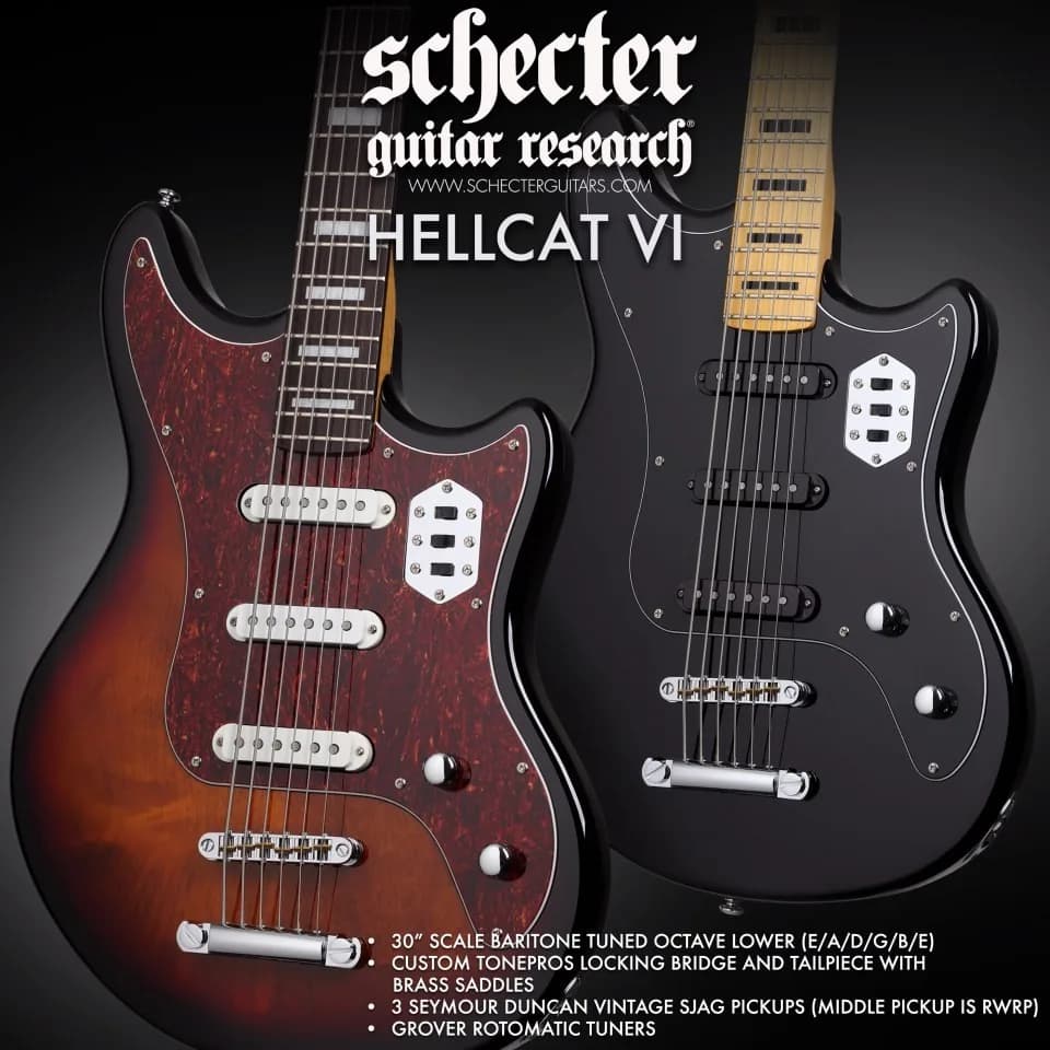 Schecter Hellcat-VI LH — photo 7