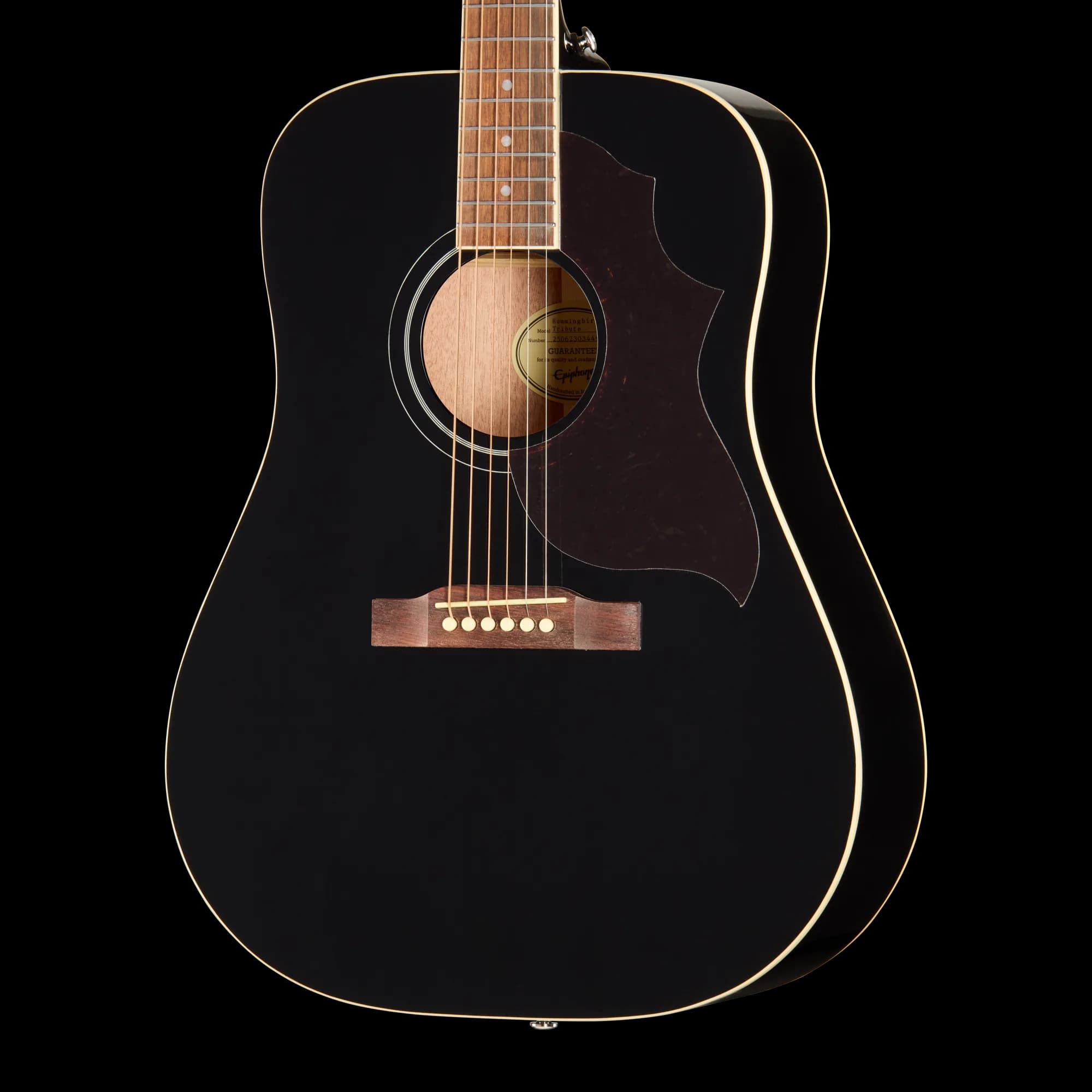 Epiphone Hummingbird Tribute, Ebony