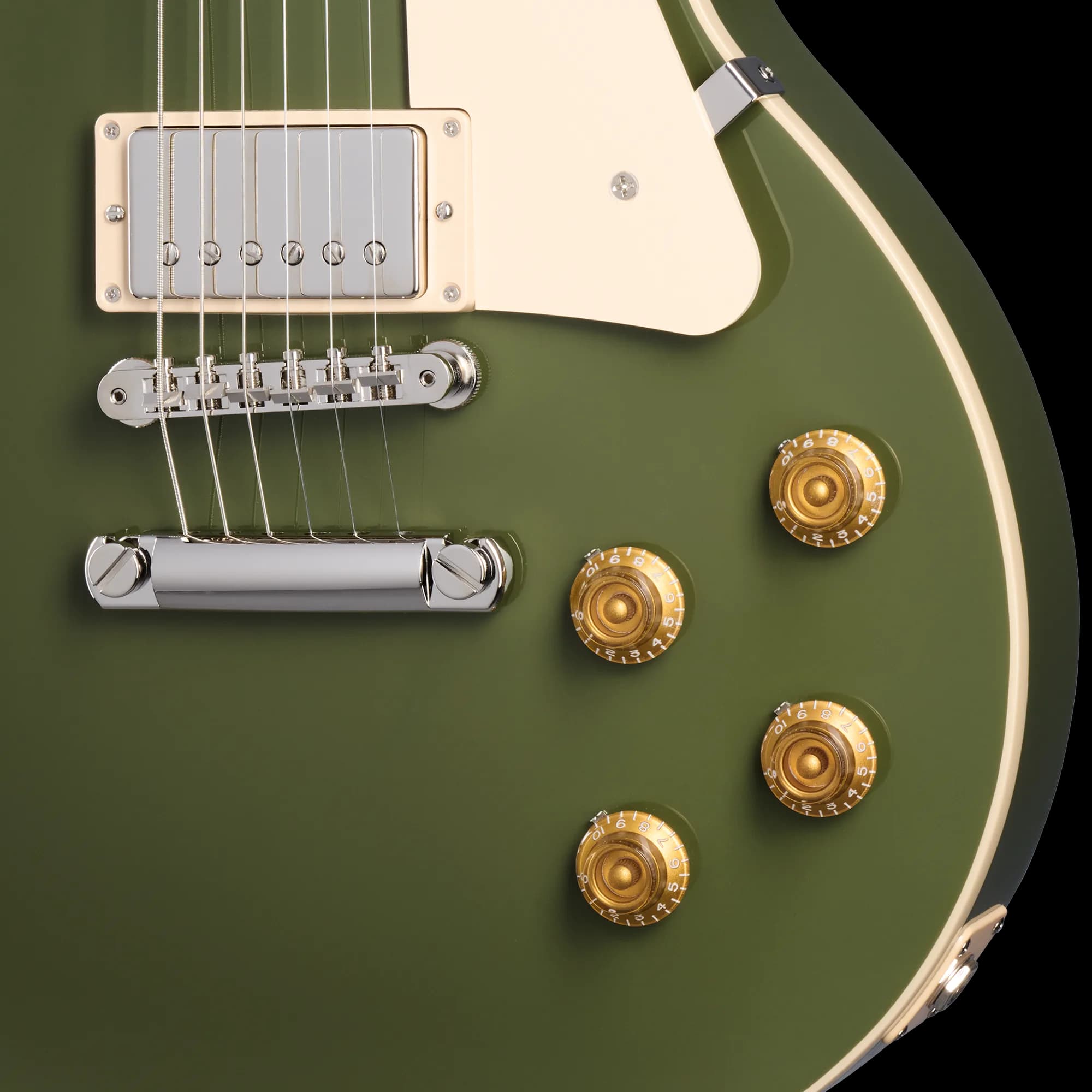 Gibson Les Paul Standard 50s, Olive Drab Gloss, Exclusive — photo 7