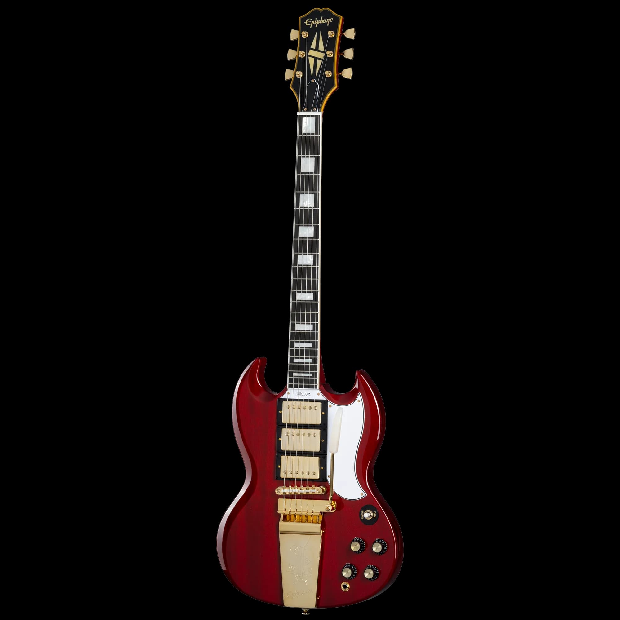 Epiphone Joe Bonamassa 1963 SG Custom, Dark Wine Red — photo 2