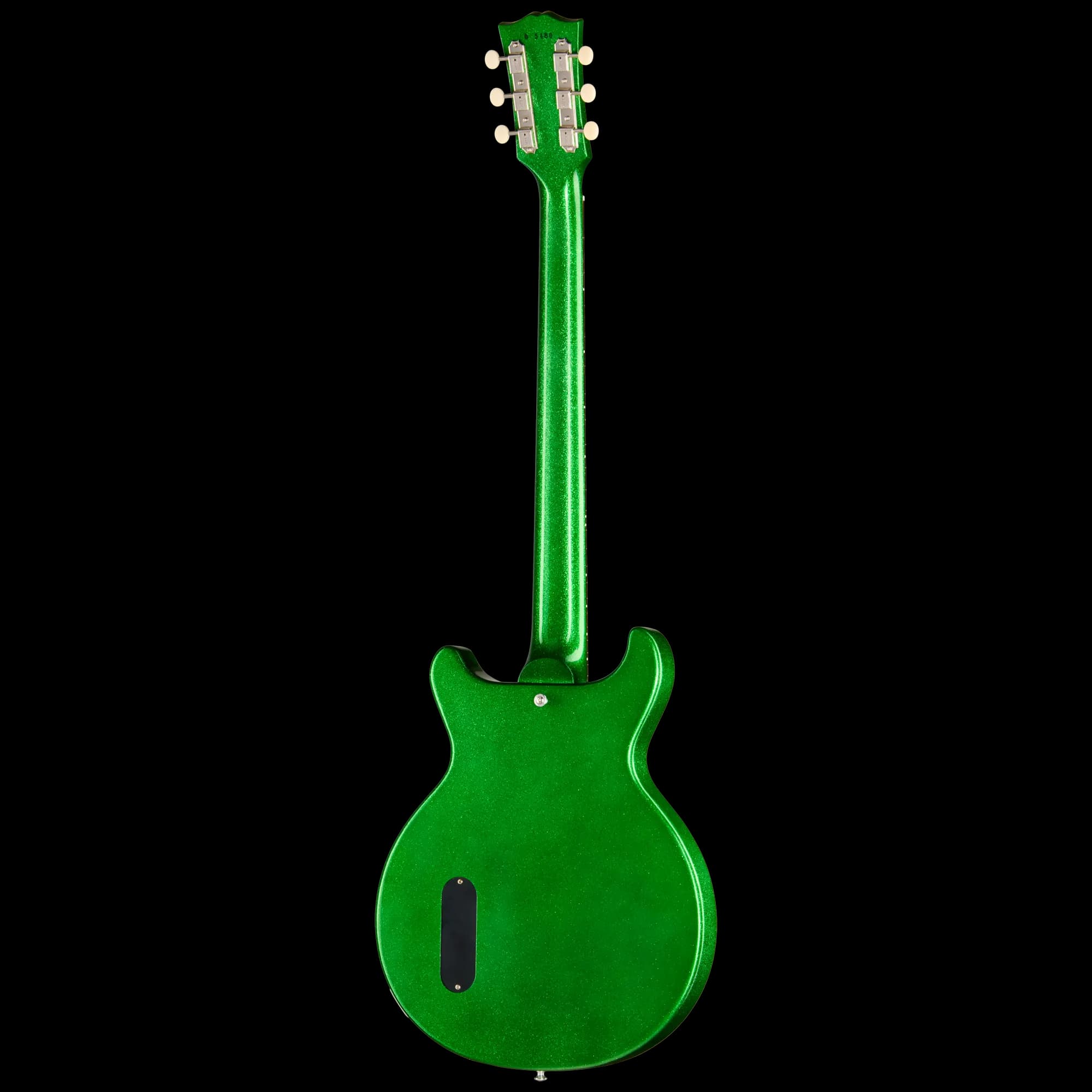 Gibson 1960 Les Paul Junior Double Cut Reissue, VOS, Green Sparkle — photo 4