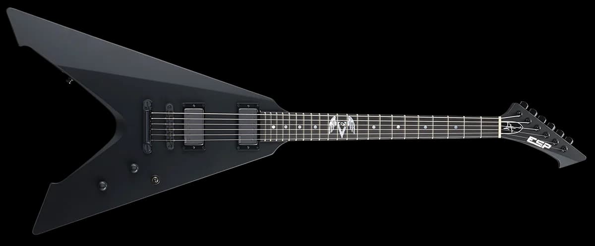 ESP Vulture Black Satin