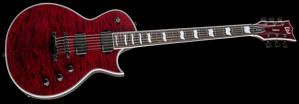 ESP EC-1000 See Thru Black Cherry — photo 3