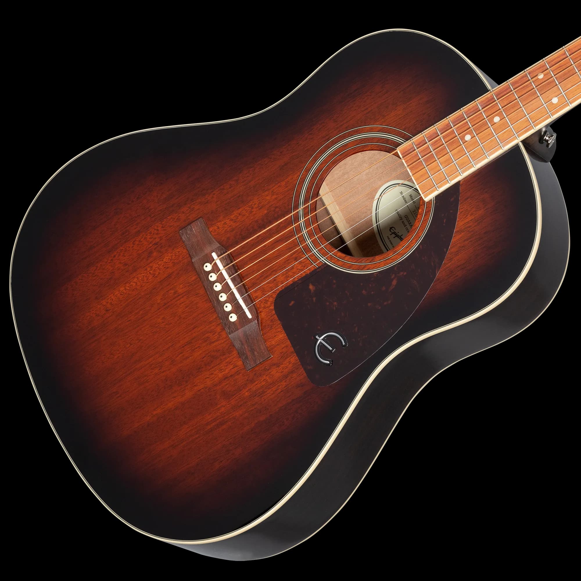 Epiphone J-45 Studio, Mahogany Burst — photo 7