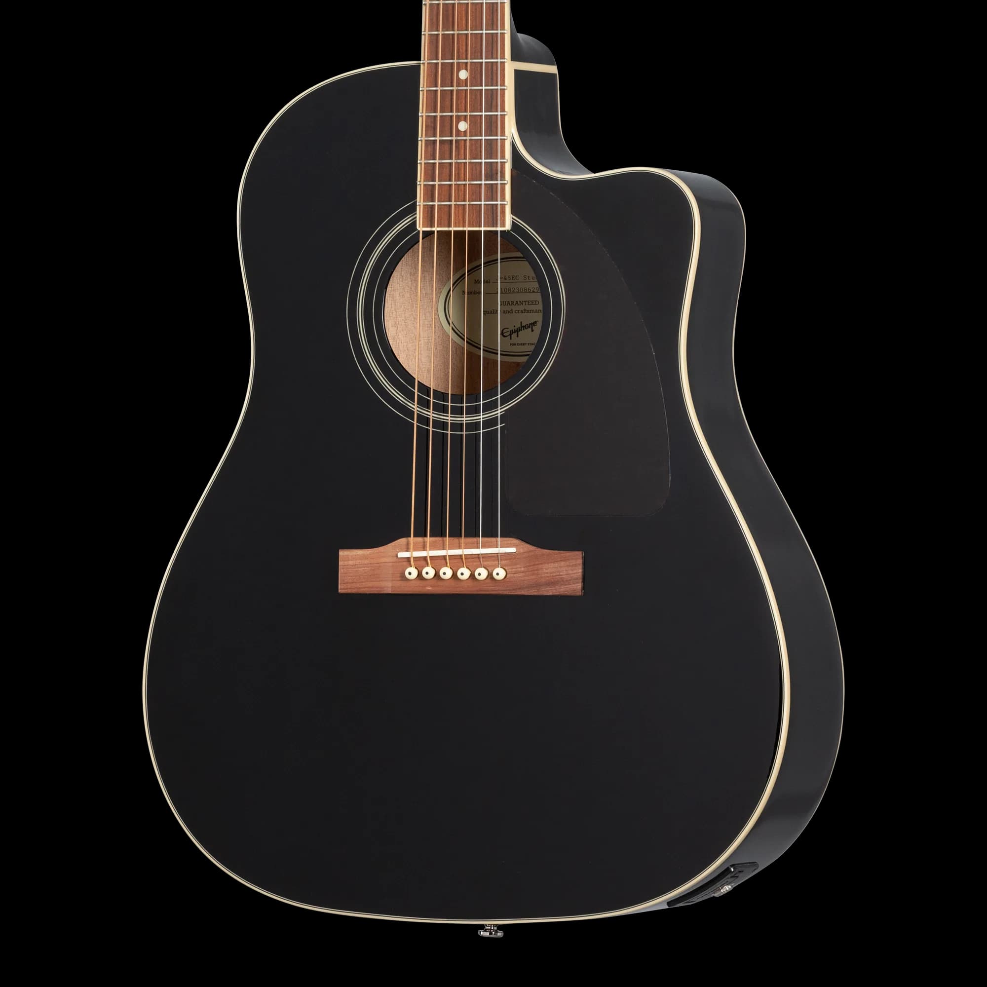 Epiphone J-45 EC Studio, Ebony