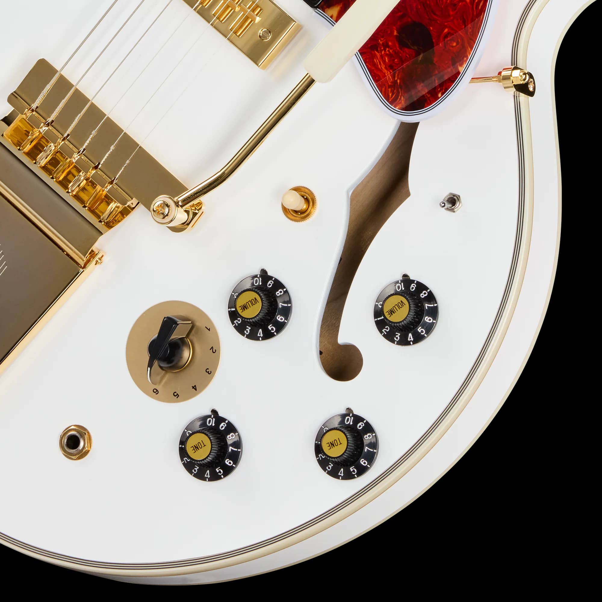 Epiphone IGC Alex Lifeson 1976 ES-355 Reissue, Alpine White — photo 6