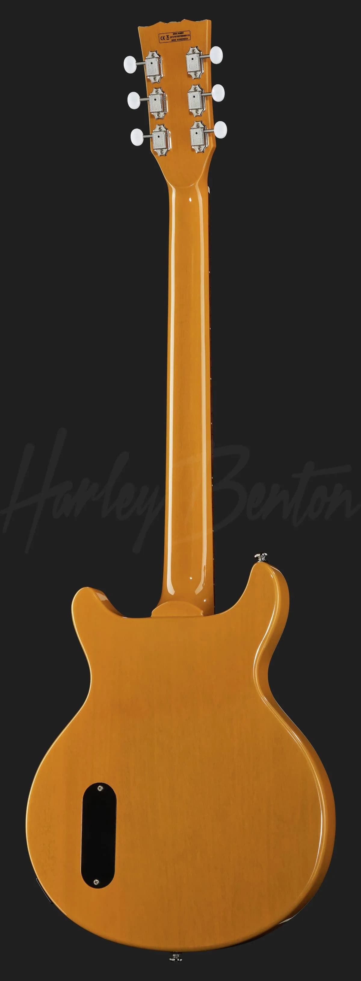 Harley Benton DC-Junior TV Yellow — photo 3