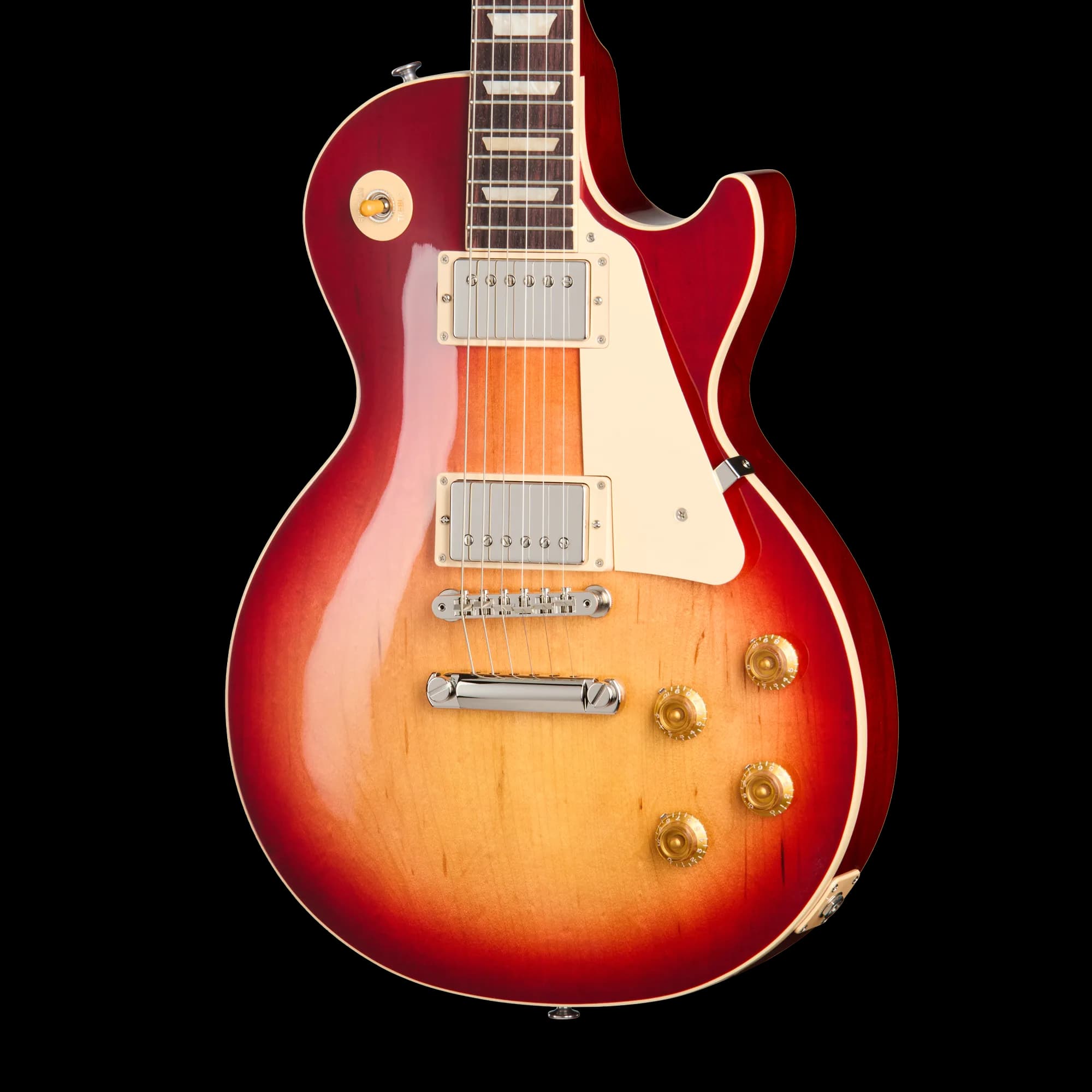 Gibson Les Paul Standard 50s Plain Top, Dark Cherry Sunburst, Exclusive