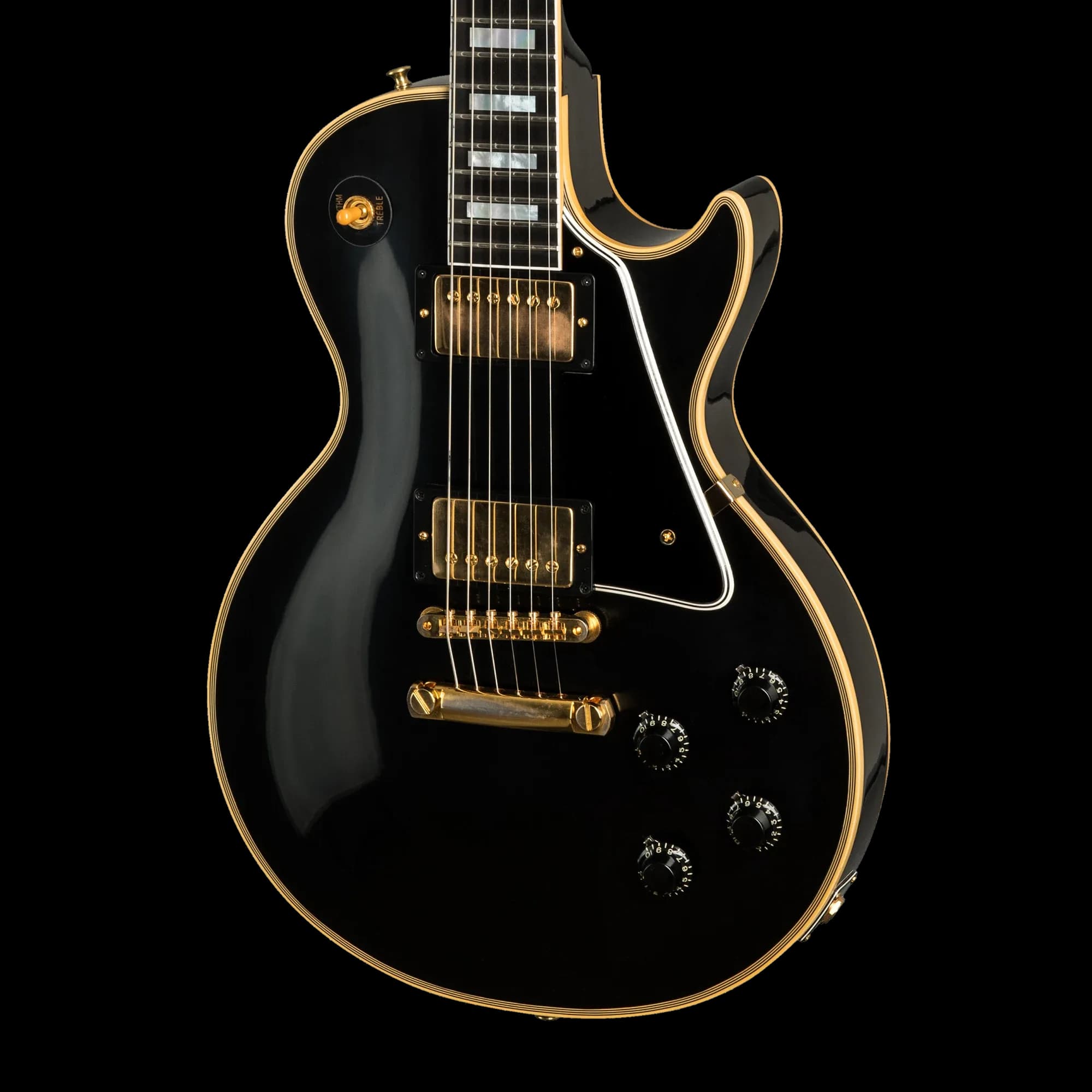 Gibson 1957 Les Paul Custom Reissue 2-Pickup, VOS, Ebony