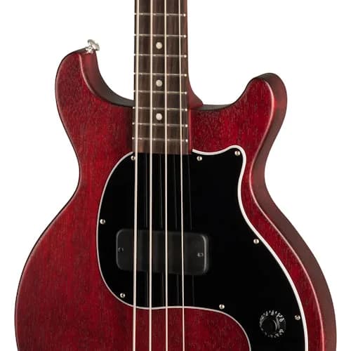 Gibson Les Paul Junior Tribute DC Bass, Worn Cherry — photo 4