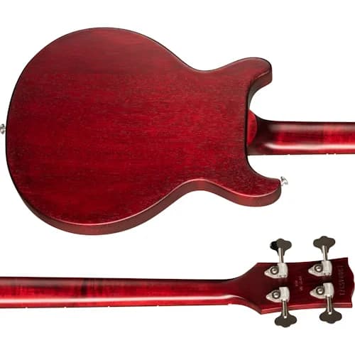 Gibson Les Paul Junior Tribute DC Bass, Left-Handed, Worn Cherry — photo 6
