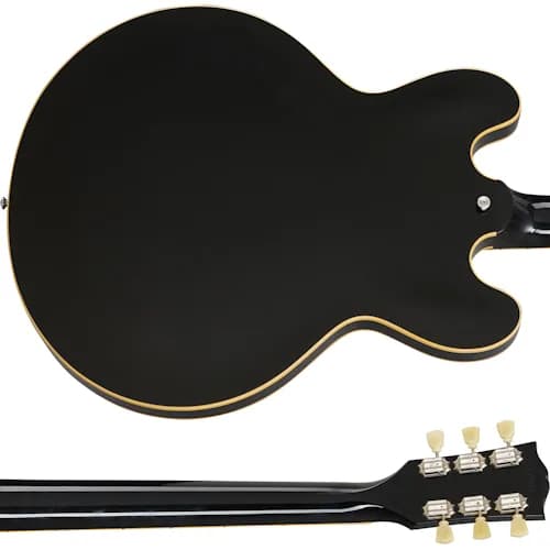Gibson ES-335, Left-Handed, Vintage Ebony — photo 6