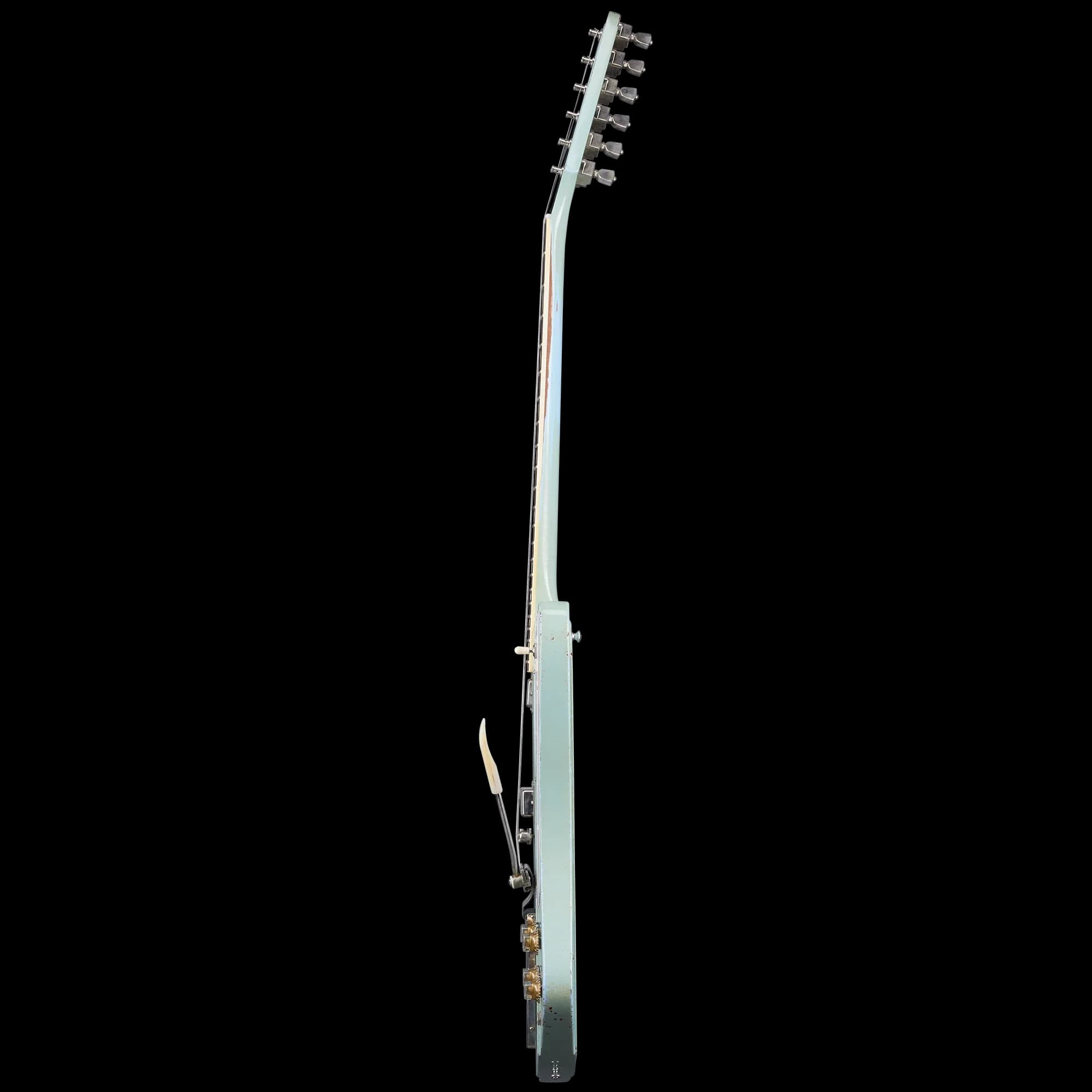 Gibson 1963 Firebird V with Maestro Vibrola, Heavy Aged, Antique Frost Blue — photo 4