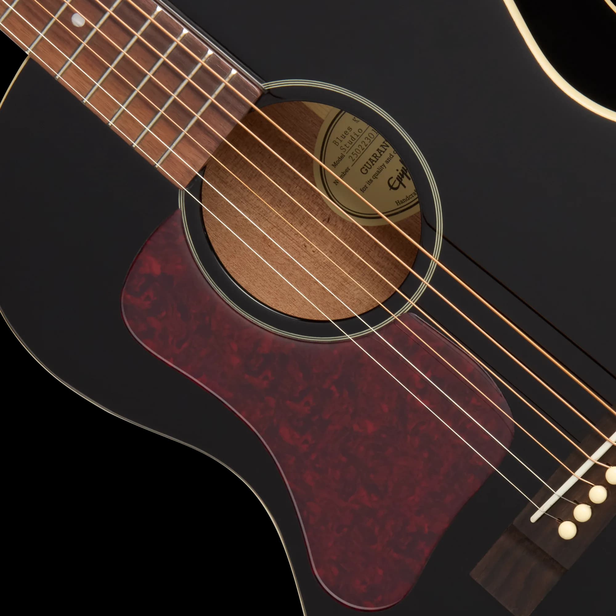 Epiphone Blues King Studio, Left-Handed, Ebony — photo 7
