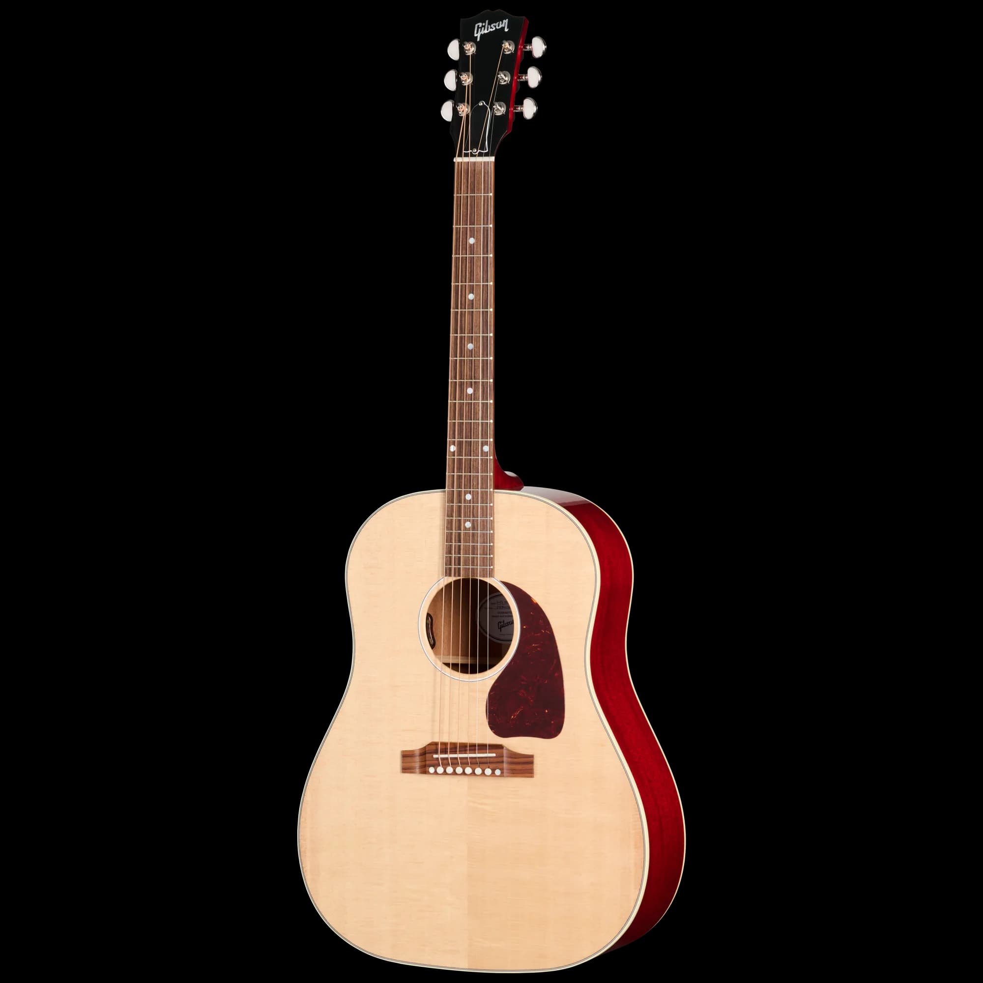 Gibson J-45 Standard, Natural Top Cherry Back and Sides — photo 3