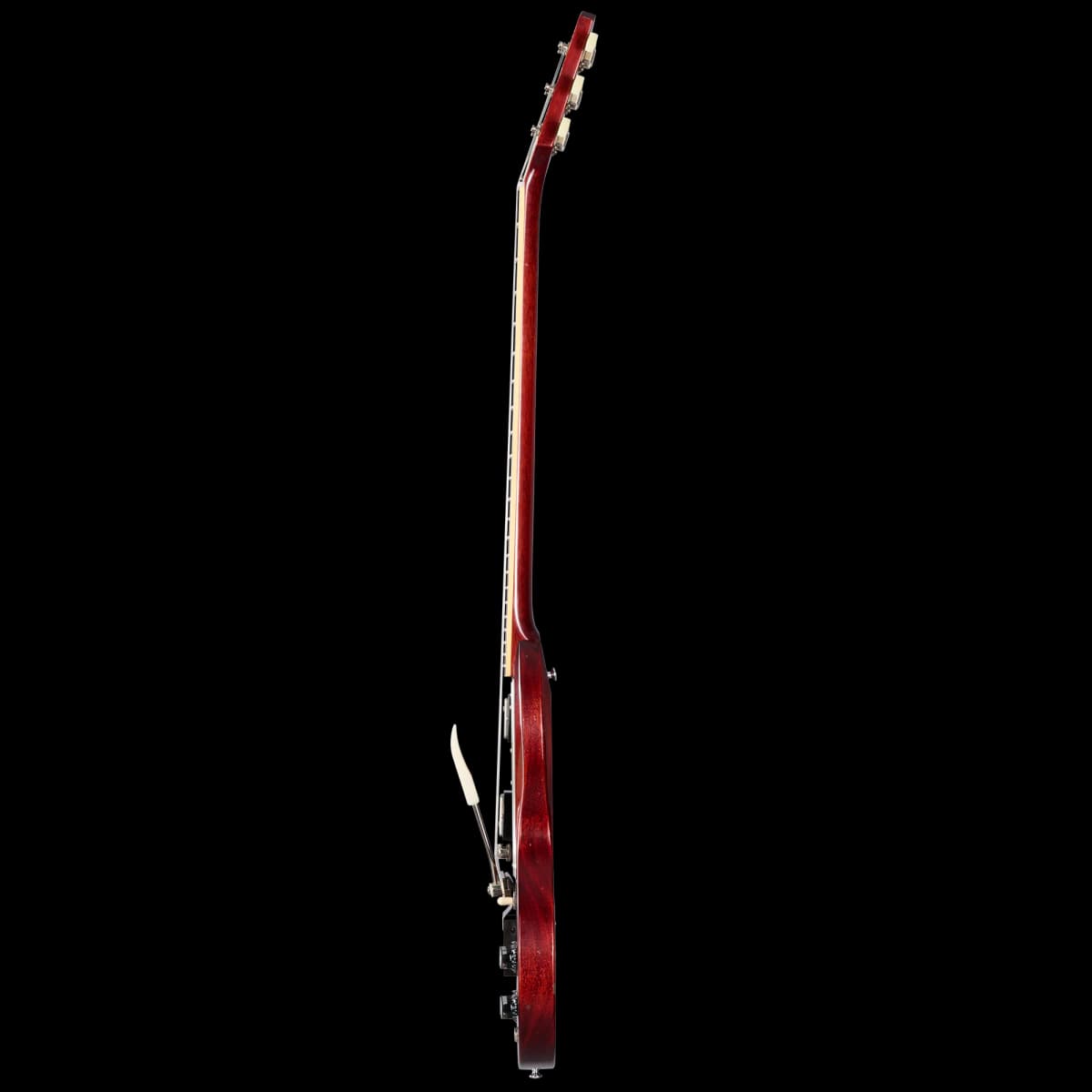 Gibson 1962 Les Paul SG Standard with Ebony Block, Light Aged, Cherry, Exclusive — photo 7