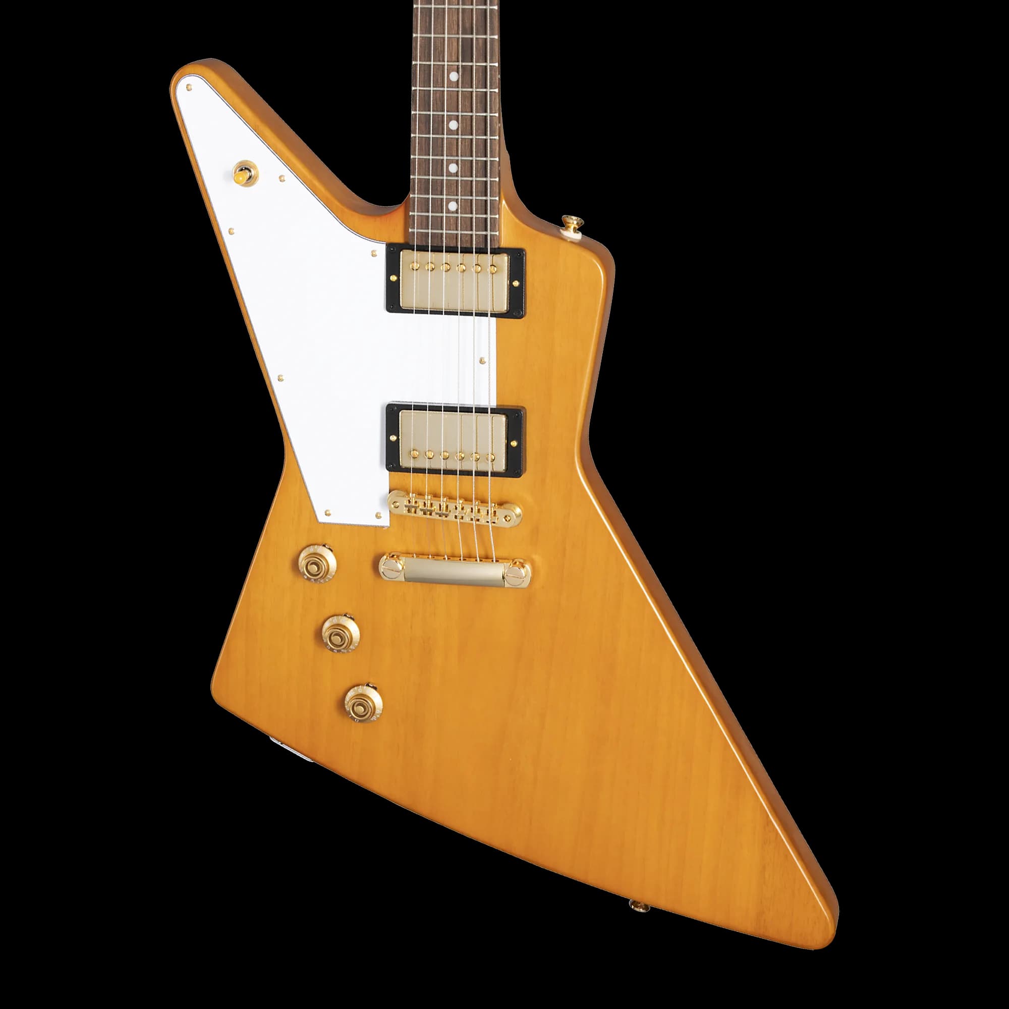 Epiphone IGC 1958 Korina Explorer, Left Handed, Aged Natural