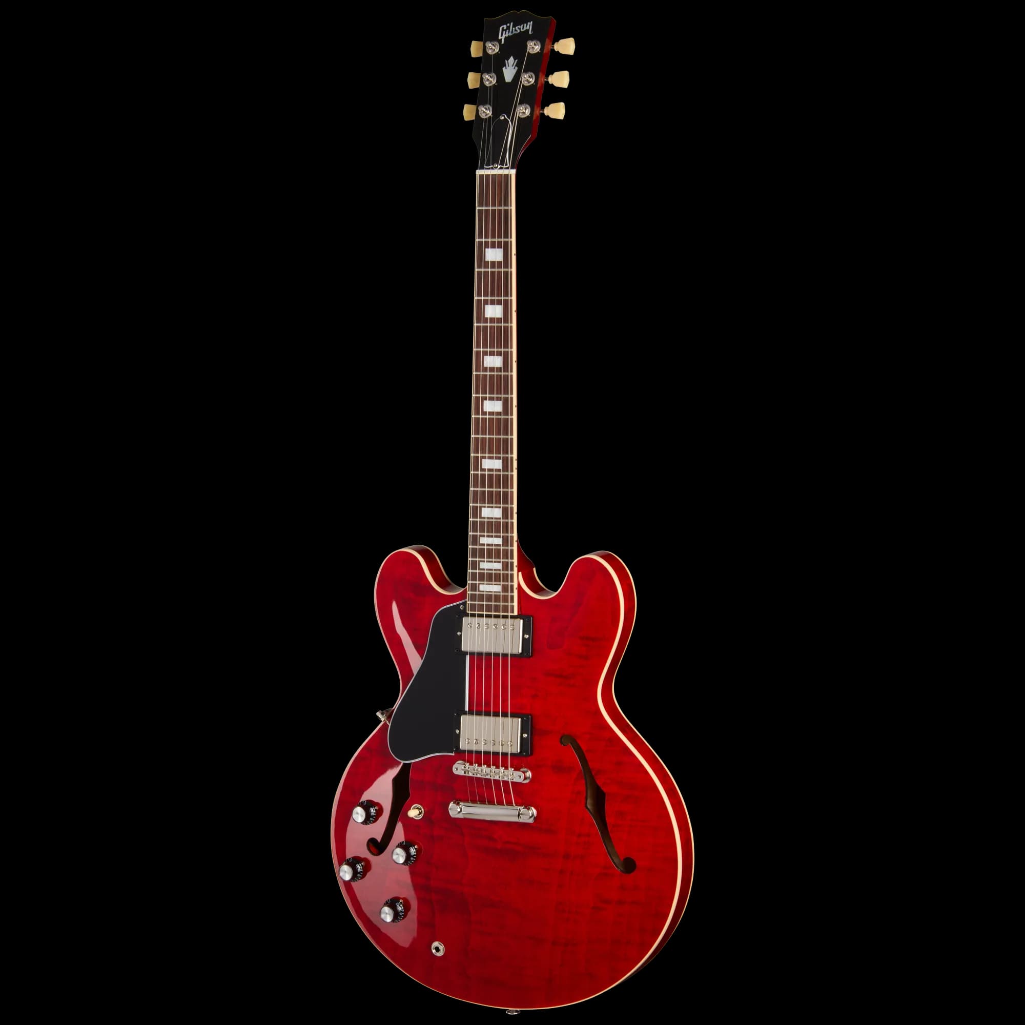 Gibson ES-335 Figured, Left-Handed, Sixties Cherry — photo 3