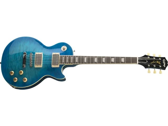 Epiphone Goryo Yuto Les Paul Standard - Quilt Top, Blue Burst — photo 7